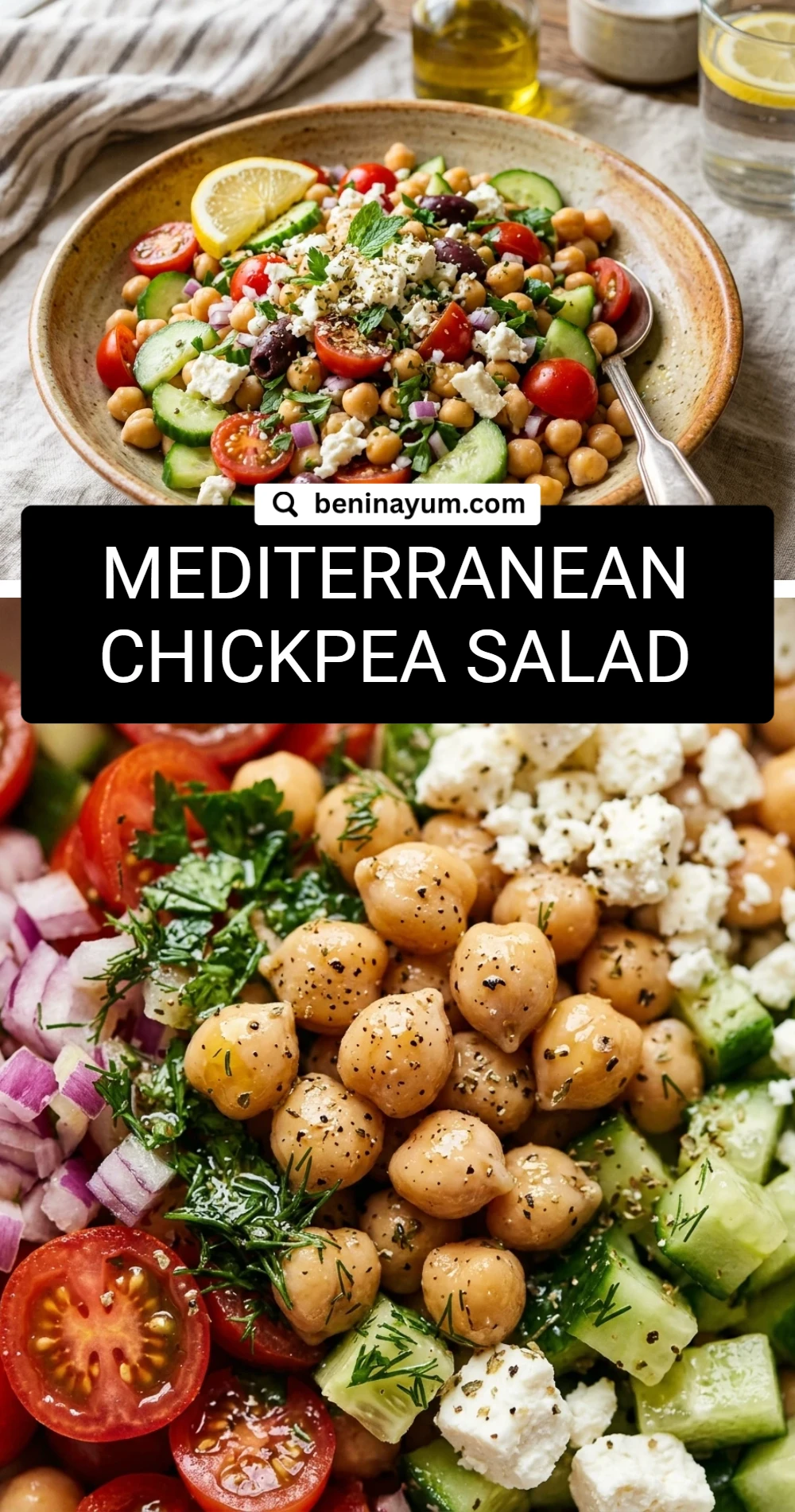 Mediterranean Chickpea Salad