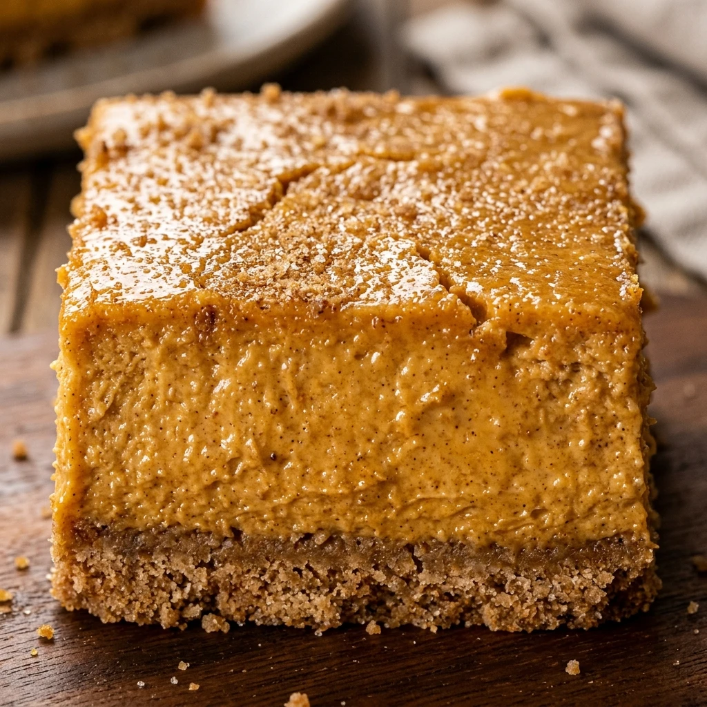 No-Bake Pumpkin Cheesecake Bars