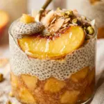 Peach Chia Pudding Parfait