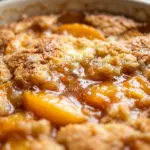 Peach Cobbler Dump Cake