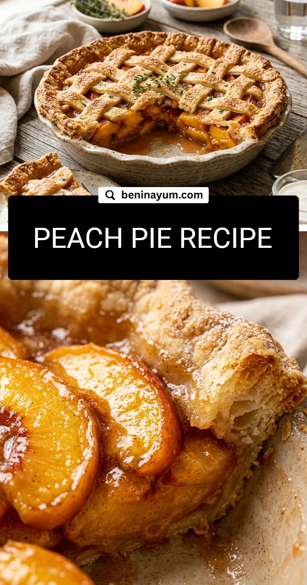 peach pie recipe