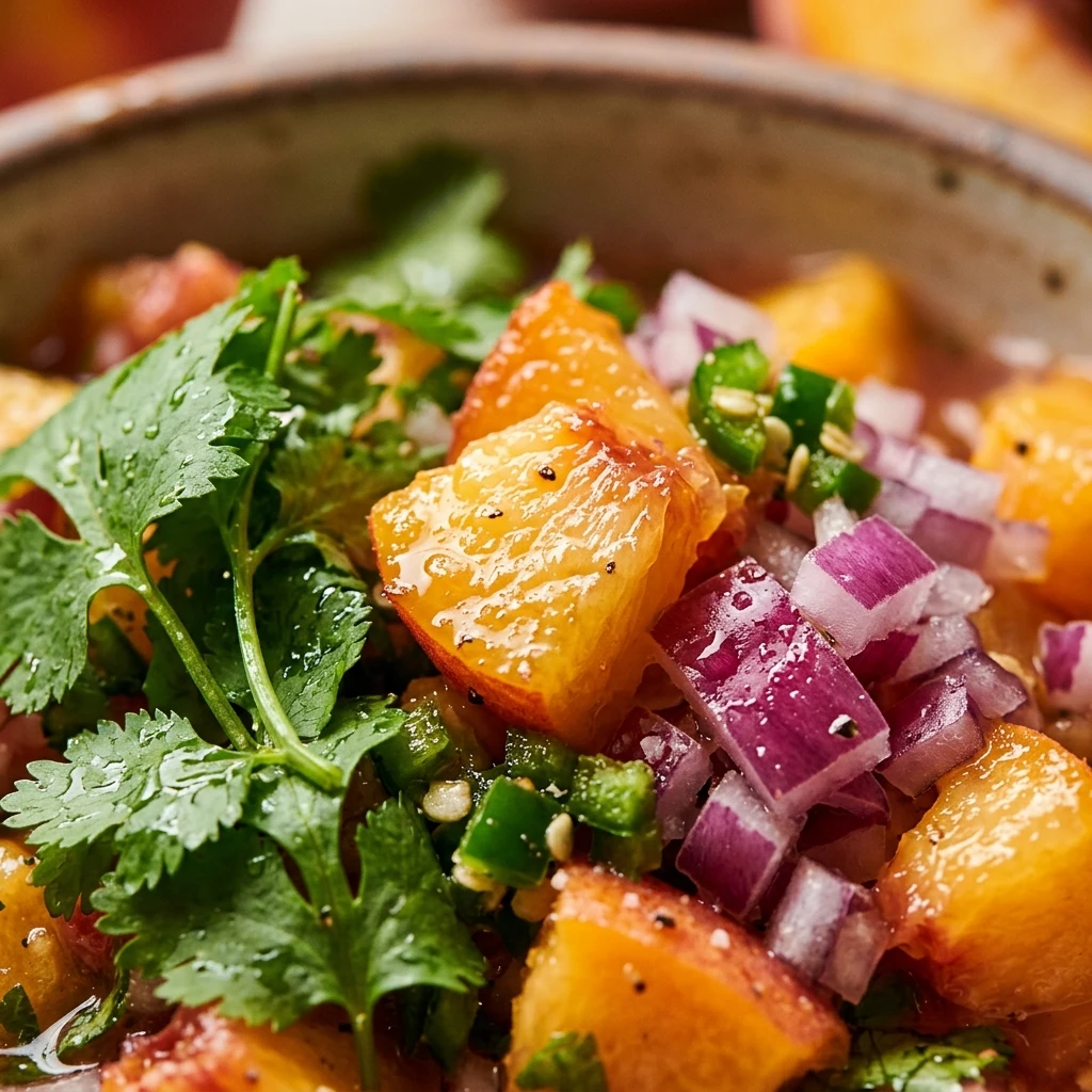 peach salsa recipe