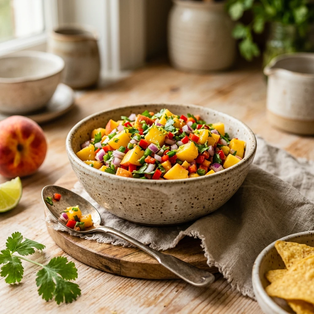 peach salsa recipe