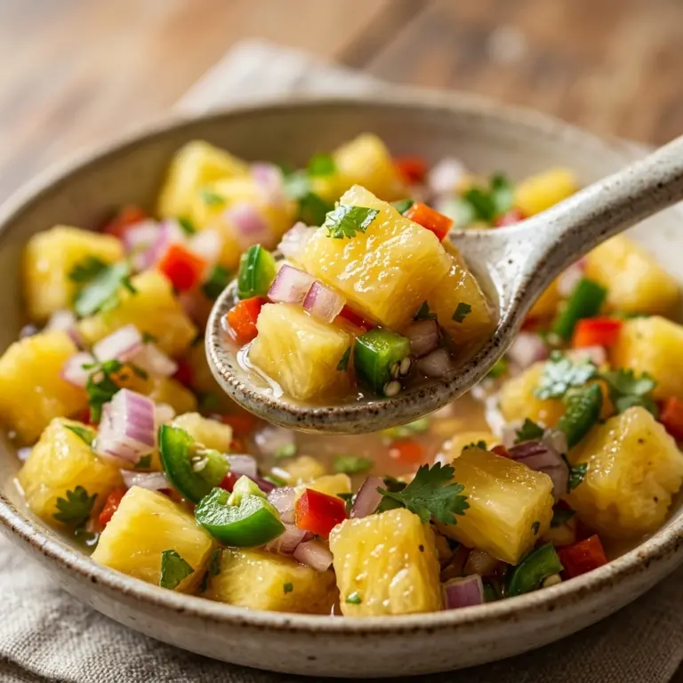 pineapple salsa recipe
