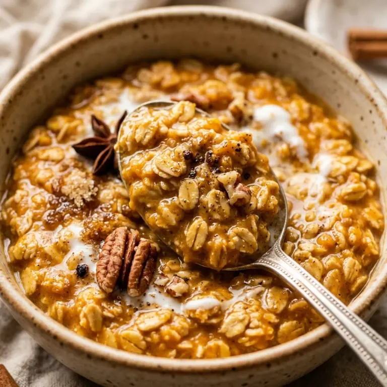 Pumpkin Pie Overnight Oats