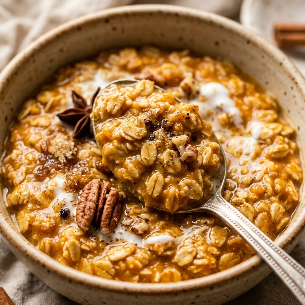 Pumpkin Pie Overnight Oats