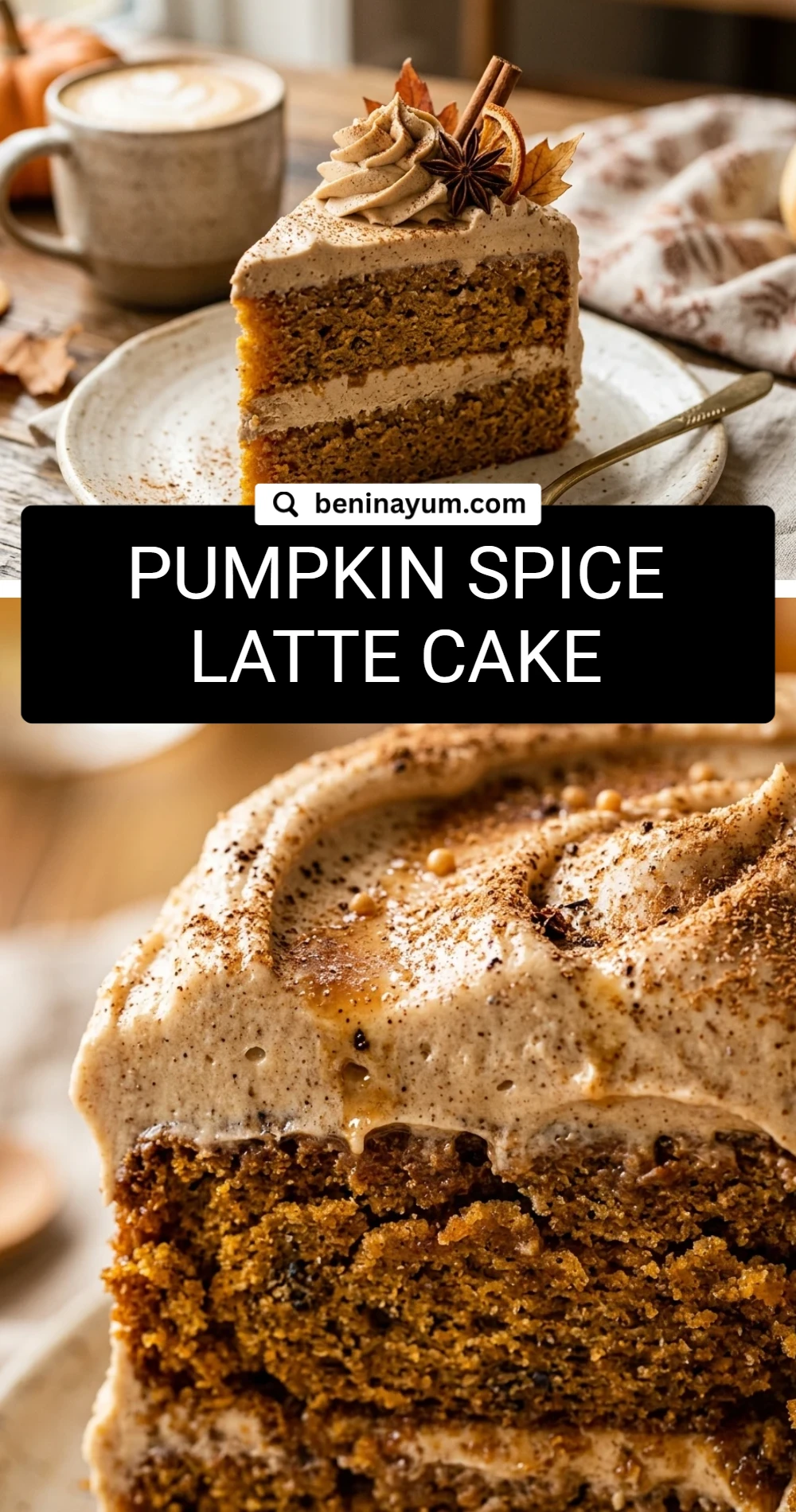 Pumpkin Spice Latte Cake