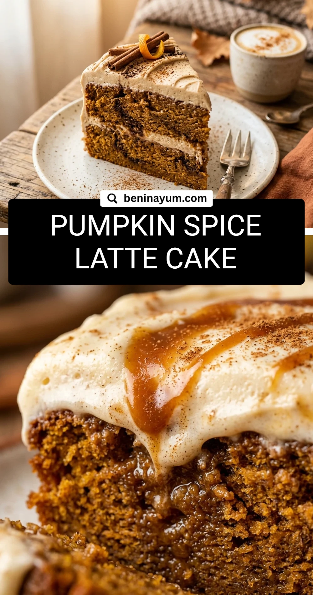 Pumpkin Spice Latte Cake