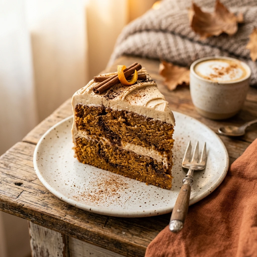 Pumpkin Spice Latte Cake