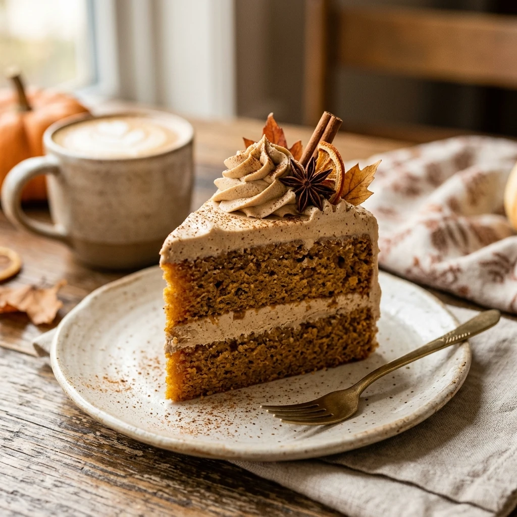 Pumpkin Spice Latte Cake