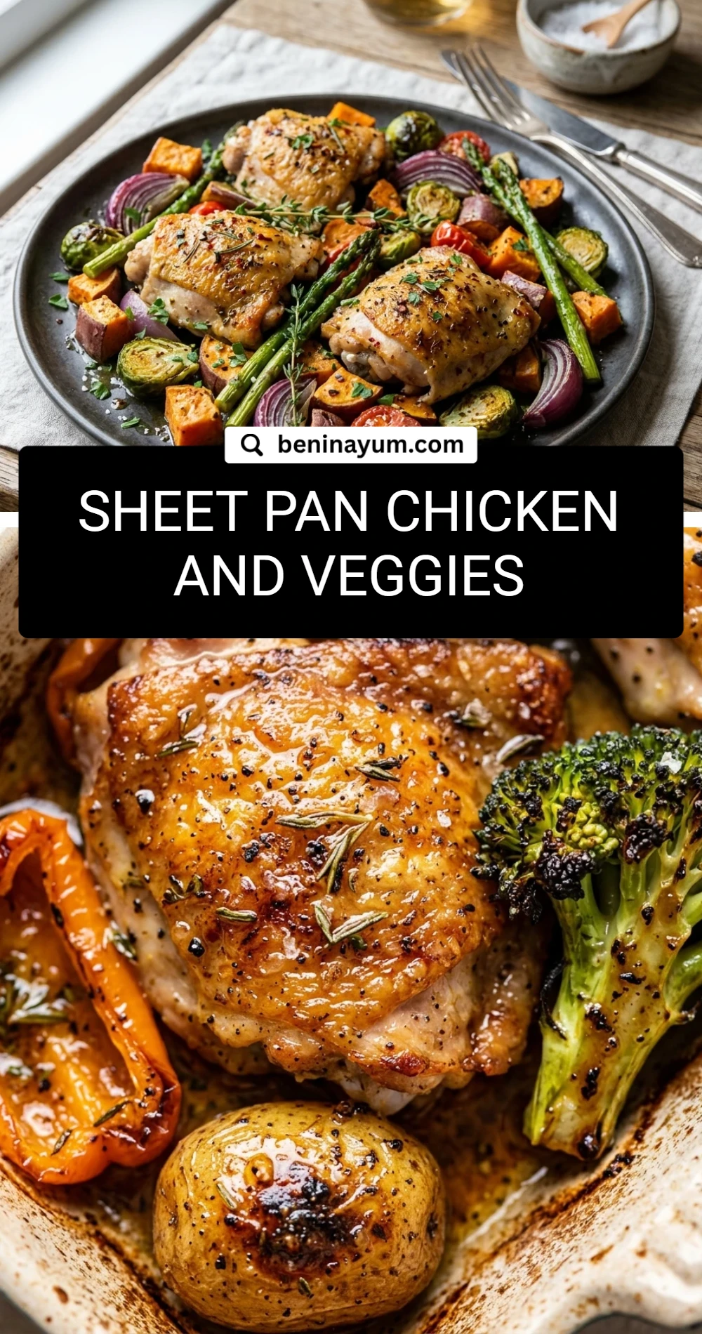 Sheet Pan Chicken And Veggies