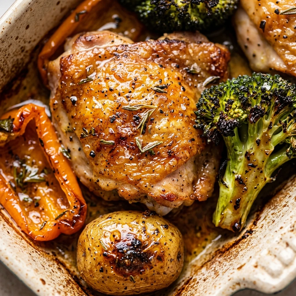 Sheet Pan Chicken And Veggies