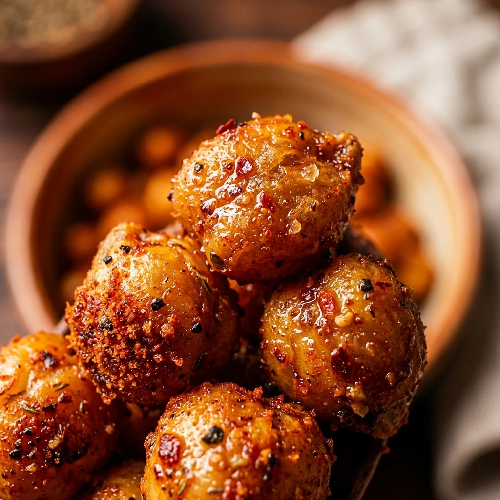 Spicy Roasted Chickpeas Keto