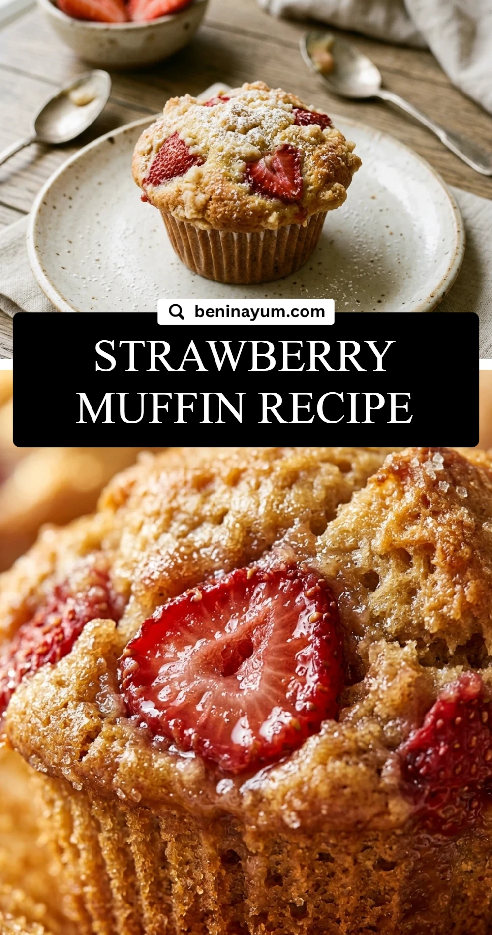 strawberry muffin recipe