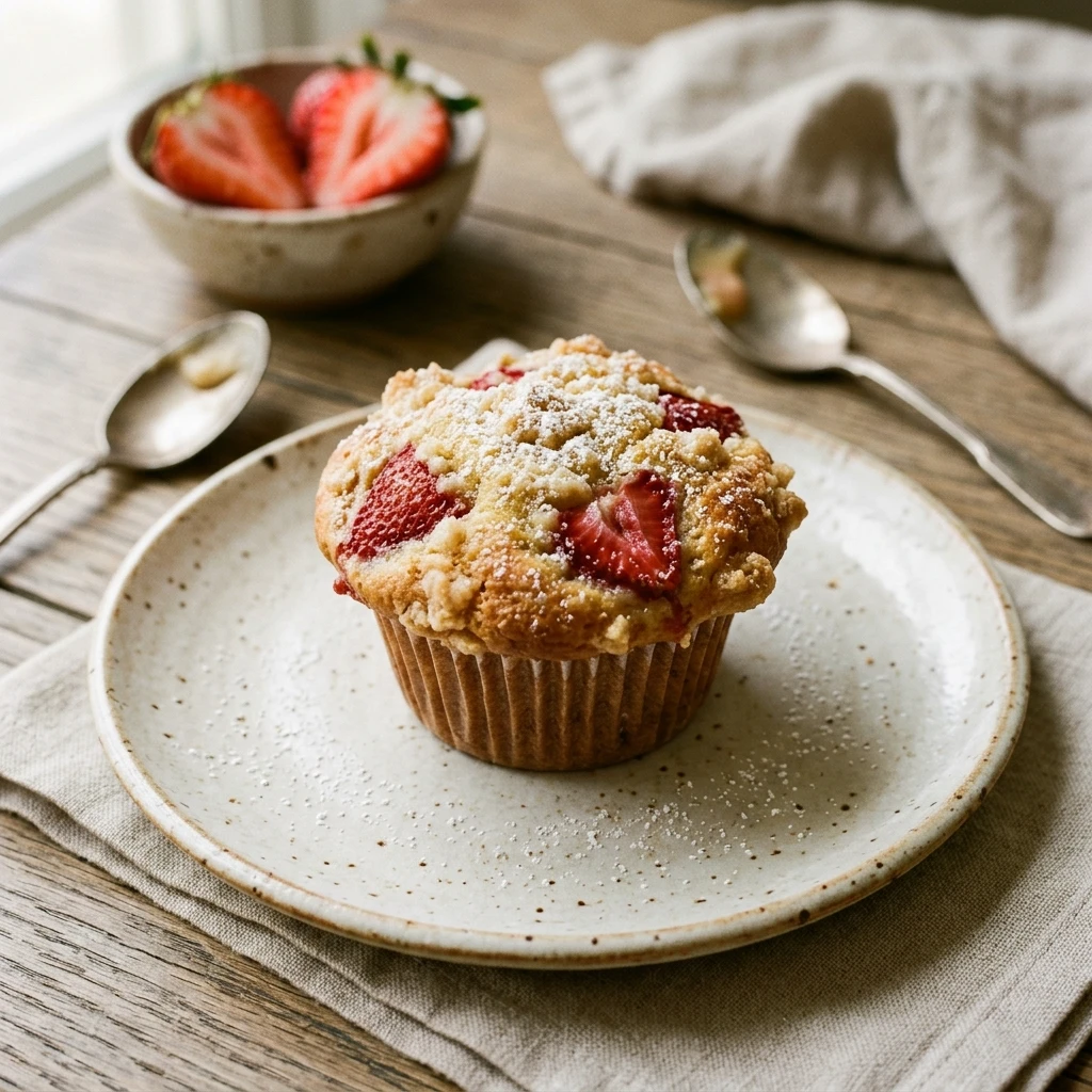 strawberry muffin recipe