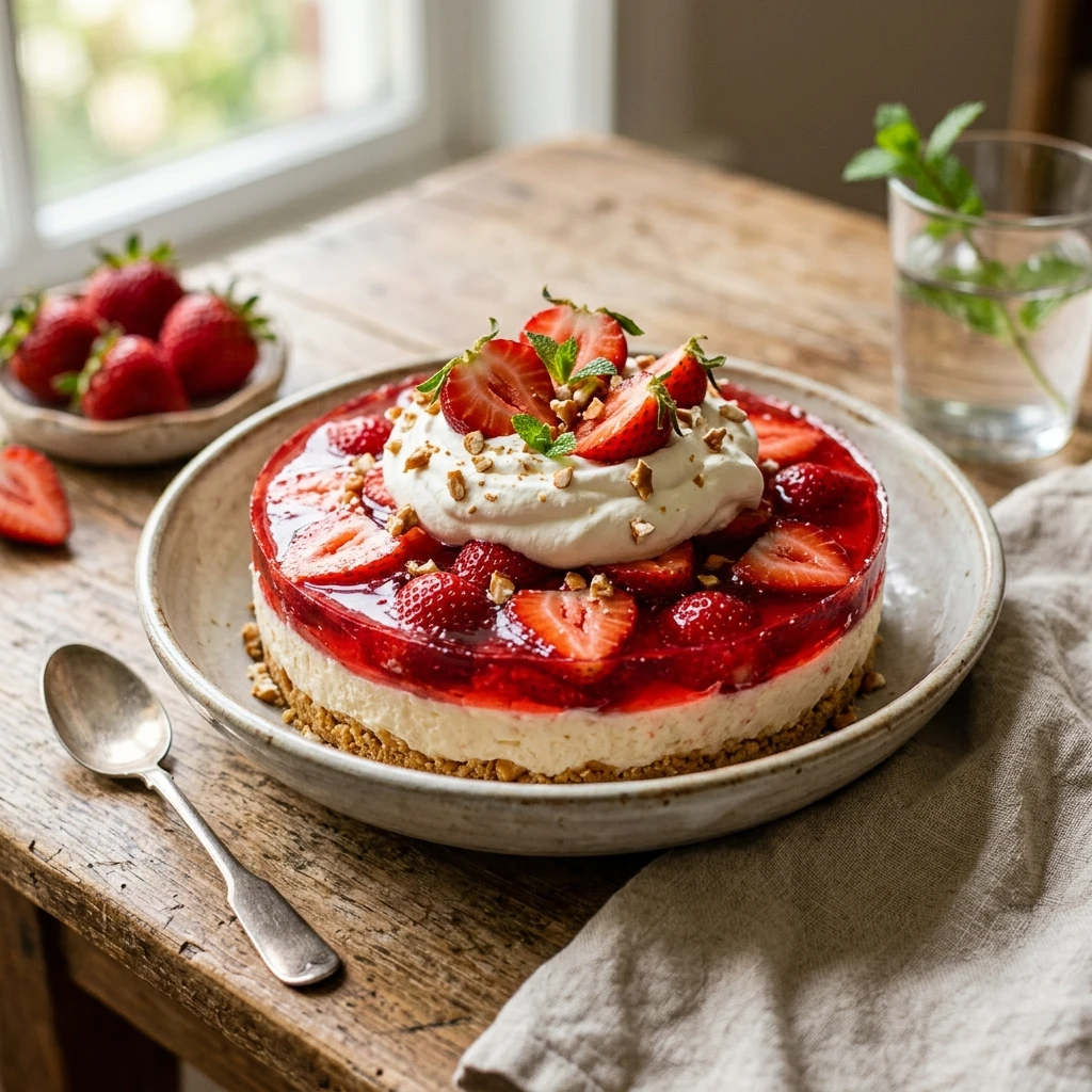 strawberry pretzel salad recipe