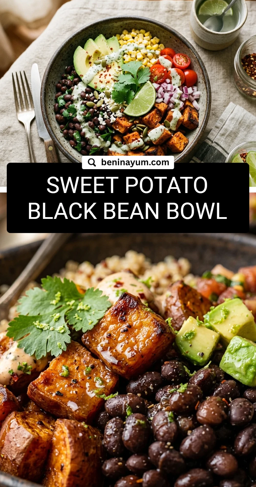 Sweet Potato Black Bean Bowl