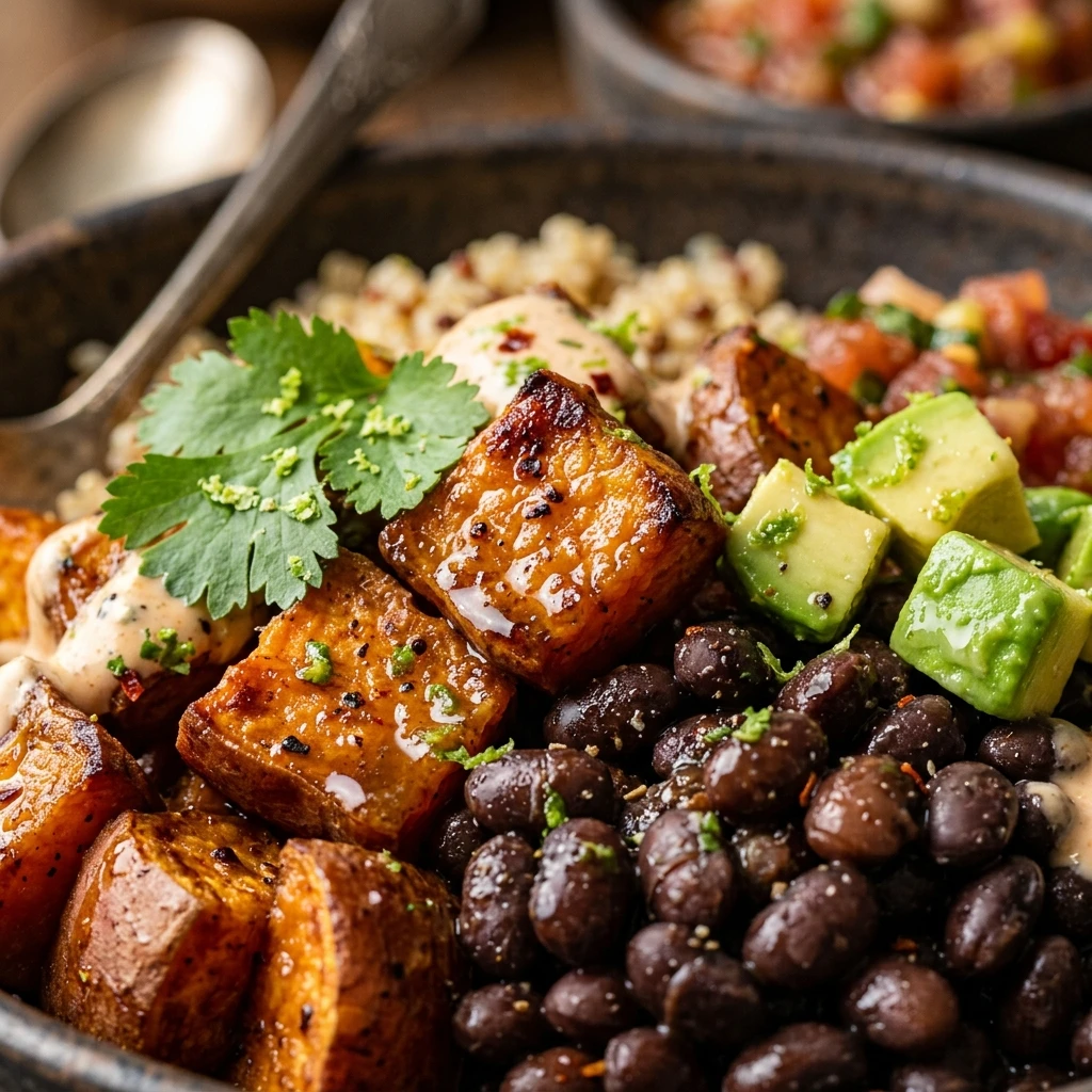 Sweet Potato Black Bean Bowl