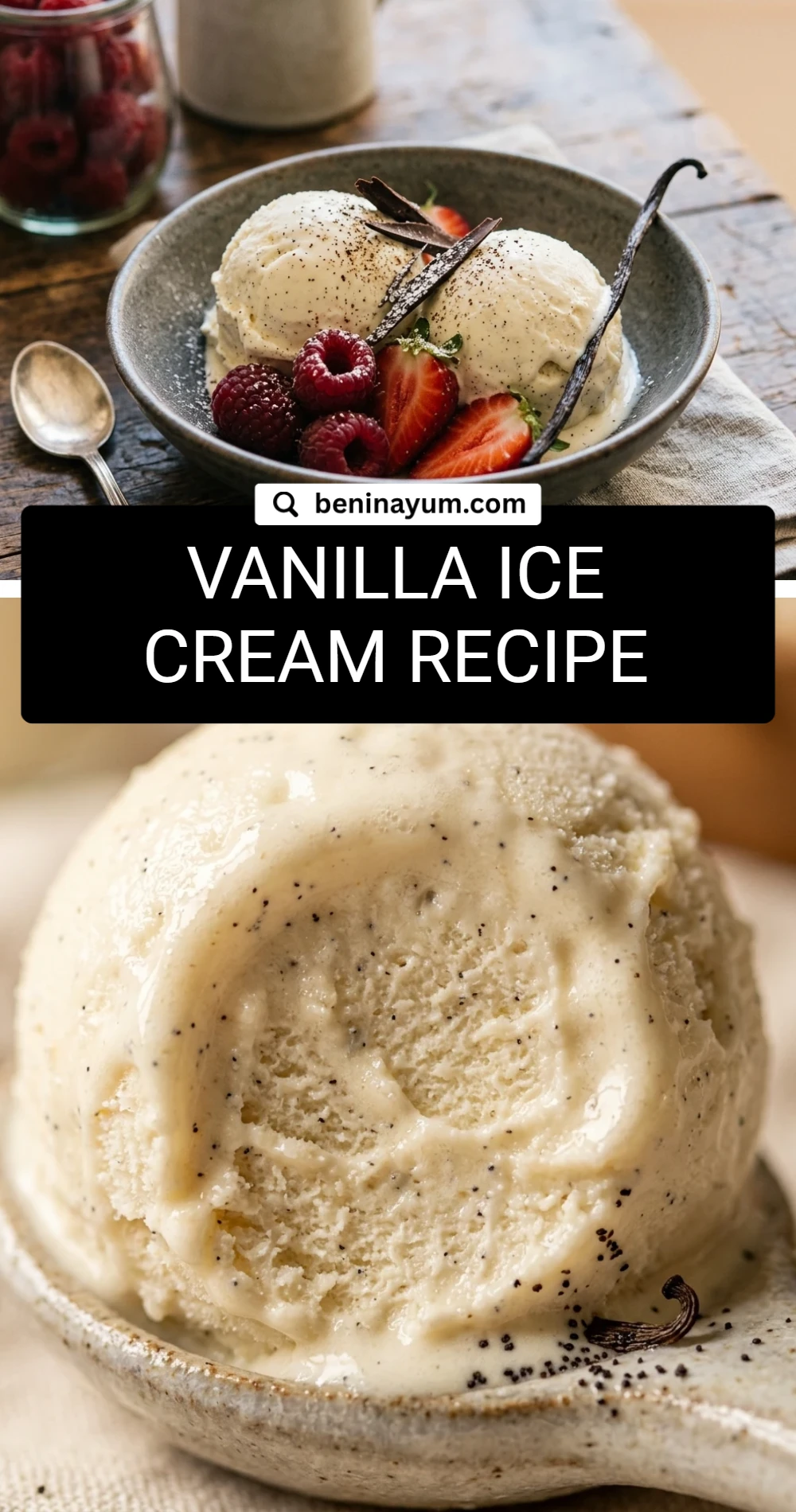 vanilla ice cream recipe