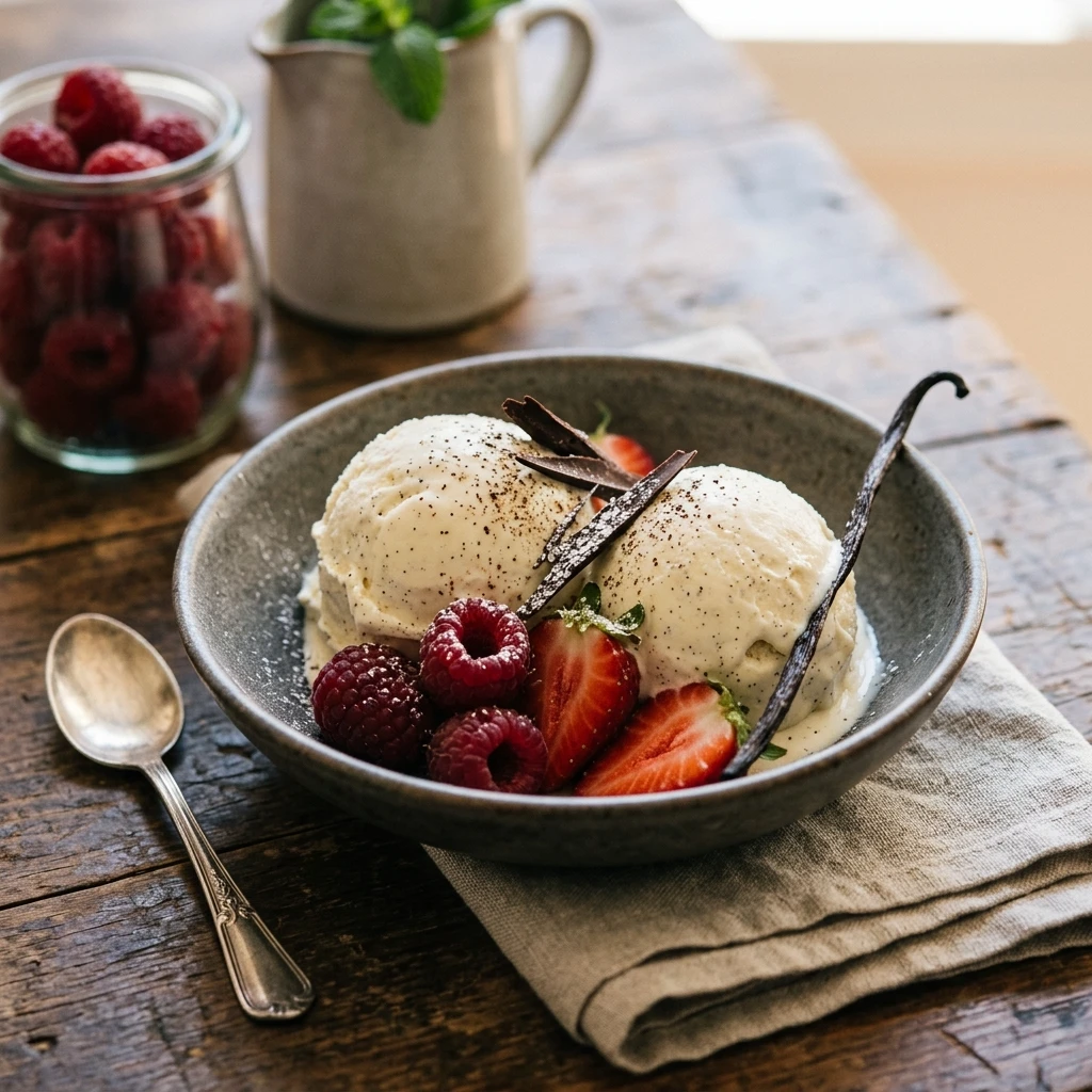 vanilla ice cream recipe